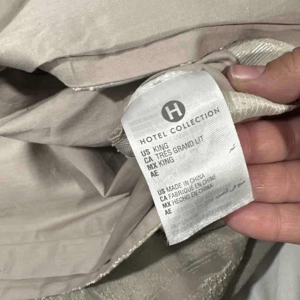NWD $420 [ King‎ ] Duvet Cover for Hotel Collection Brushwork